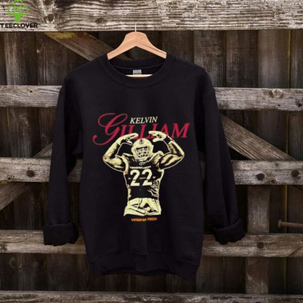 Kelvin Gilliam Jr Virginia Tech Football Illustrated shirt