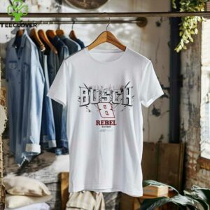 Kyle Busch Richard Childress Racing Team Collection Light Brown Rebel Bourbon Car shirt