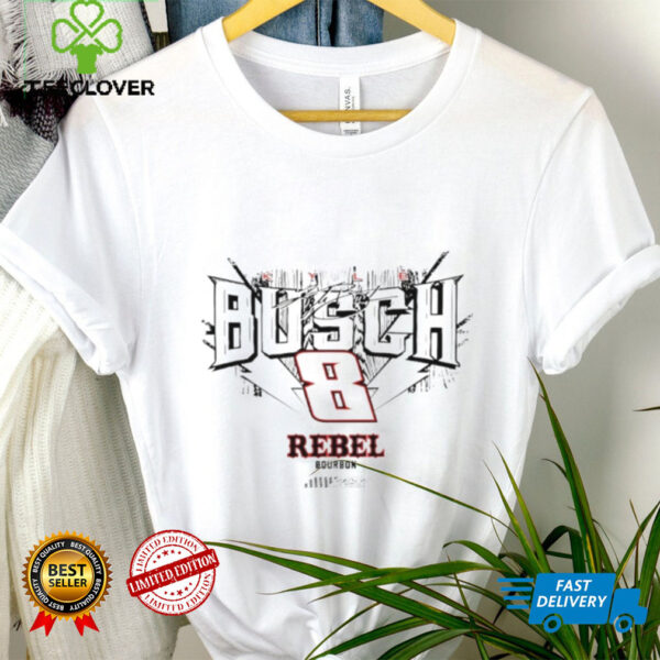 Kyle Busch Richard Childress Racing Team Collection Light Brown Rebel Bourbon Car shirt