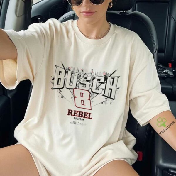 Kyle Busch Richard Childress Racing Team Collection Light Brown Rebel Bourbon Car shirt
