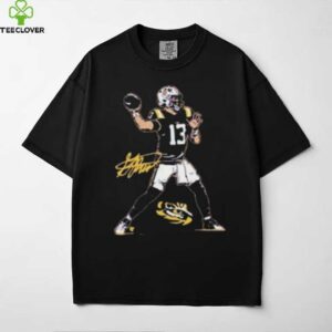 LSU Football Garrett Nussmeier Superstar Pose Shirt