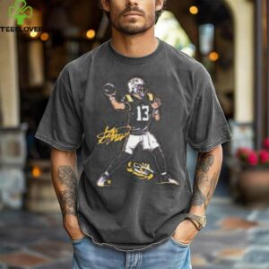 LSU Football Garrett Nussmeier Superstar Pose Shirt