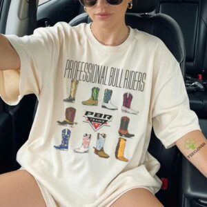 Ladies PBR Teams Artistic Boots T Shirt