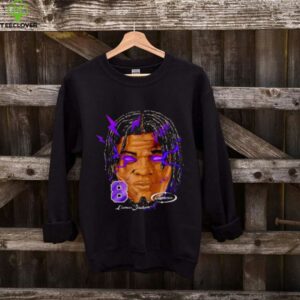 Lamar Jackson big head Baltimore Ravens laser eyes blue shirt