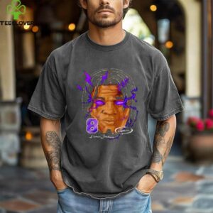Lamar Jackson big head Baltimore Ravens laser eyes blue shirt