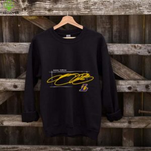 LeBron James Los Angeles Lakers signature shirt