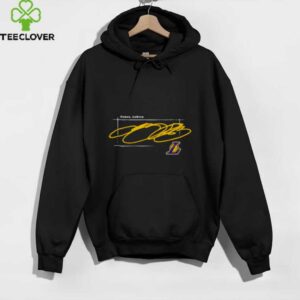 LeBron James Los Angeles Lakers signature shirt