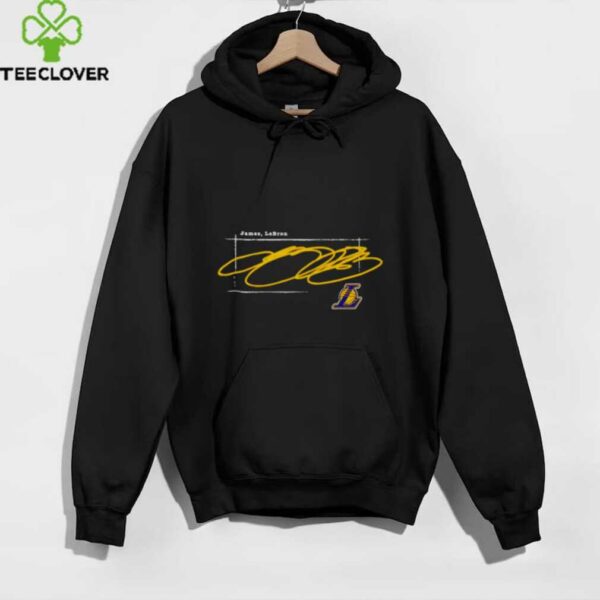 LeBron James Los Angeles Lakers signature shirt