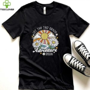 Let The 2nd Grade Adventure Begin Retro First Day Of School Shirt