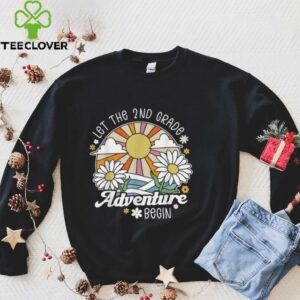 Let The 2nd Grade Adventure Begin Retro First Day Of School Shirt