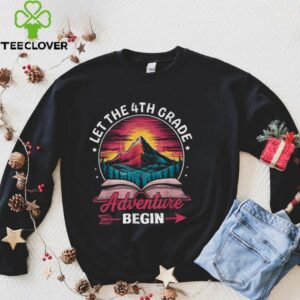 Let The 4th Grade Adventure Begin Retro First Day Of School Shirt