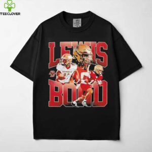 Lewis Bond Boston College Eagles football graphic shirt