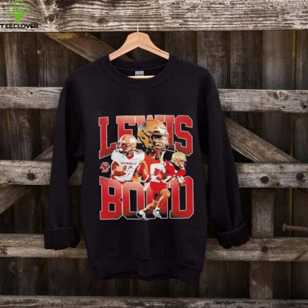 Lewis Bond Boston College Eagles football graphic shirt