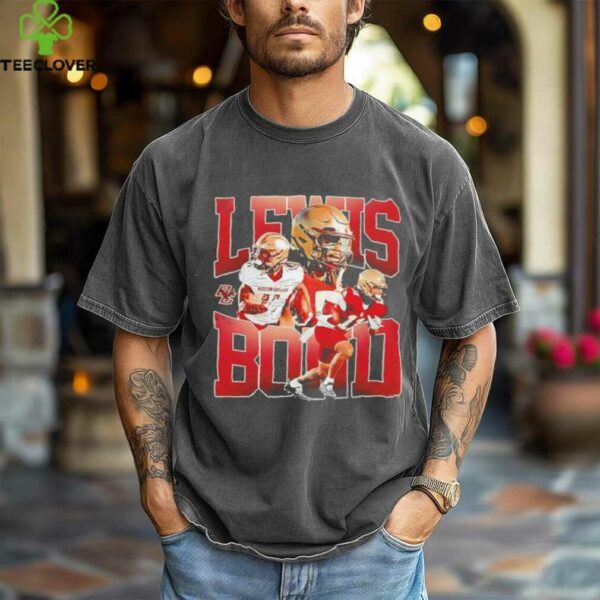 Lewis Bond Boston College Eagles football graphic shirt