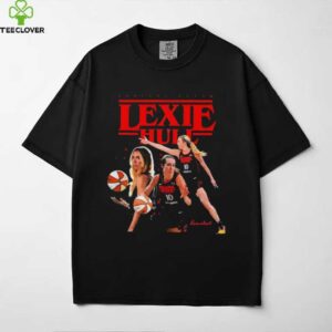 Lexie Hull post moves signature Indiana Fever shirt