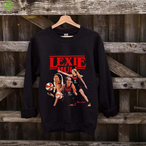 Lexie Hull post moves signature Indiana Fever shirt