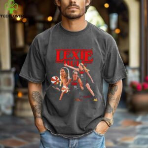 Lexie Hull post moves signature Indiana Fever shirt