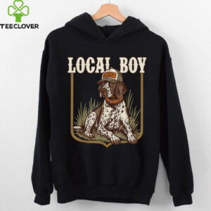 Local Boy Black Hunting Dog Sunset Vintage For Hunters Shirt