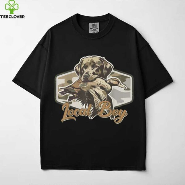 Local Boy Hunting Dog Camo Southern Country Pride Vintage shirt