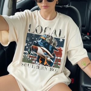 Local Southern Boy Duck Hunting Black Lab Outdoor Vintage Shirt