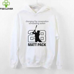 Matt Pack Atlanta Braves Autism Awareness shirt