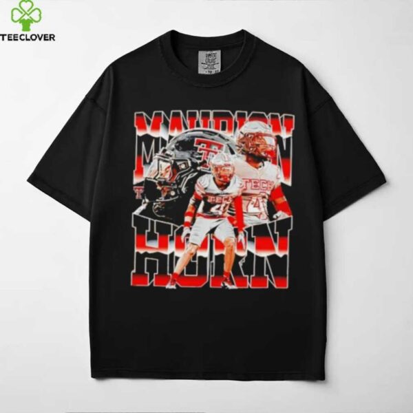 Maurion Horn Texas Tech Red Raiders caricature shirt