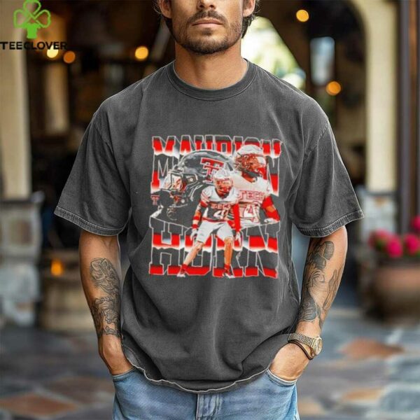 Maurion Horn Texas Tech Red Raiders caricature shirt