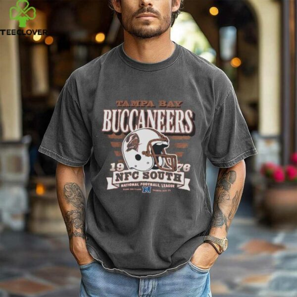 Men’s ’47 Red Tampa Bay Buccaneers Stripe Splash Franklin Throwback T Shirt