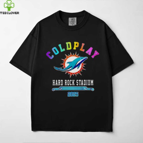 Miami Dolphins X Coldplay Special Edition 2025 T Shirt