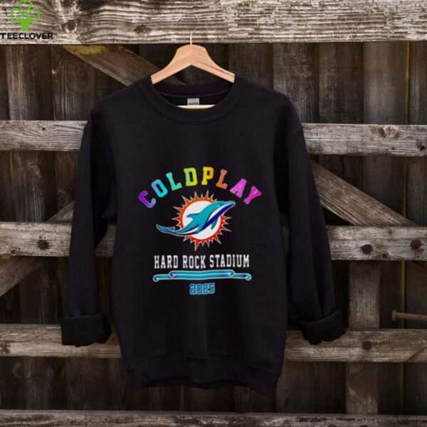 Miami Dolphins X Coldplay Special Edition 2025 T Shirt