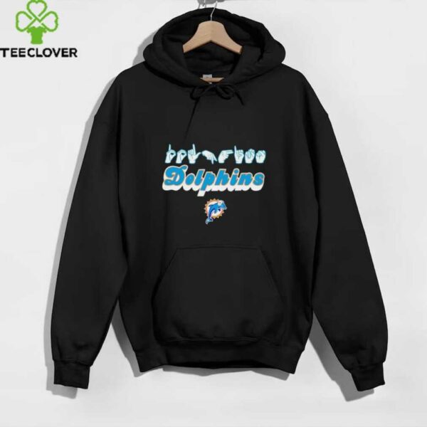 Miami Dolphins football homage youth love sign hand signals shirt