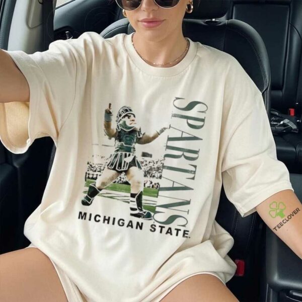 Michigan State Spartans Sparty mascot shirt