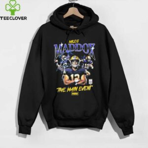Miles Maddox the main event graphic shirt