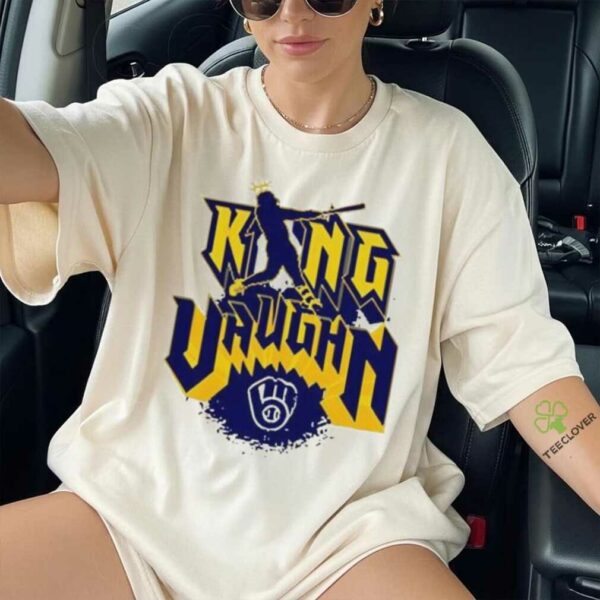 Milwaukee Brewers Andrew Vaughn King Vaughn Aug 26 2025 game shirt