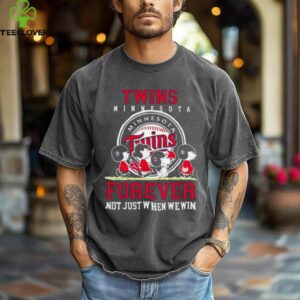 Minnesota Twins forever not just when we win Peanuts shirt