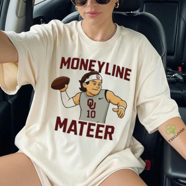 Moneyline Mateer John Mateer Oklahoma Sooners football shirt