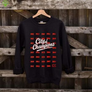 NESN city of champions years shirt