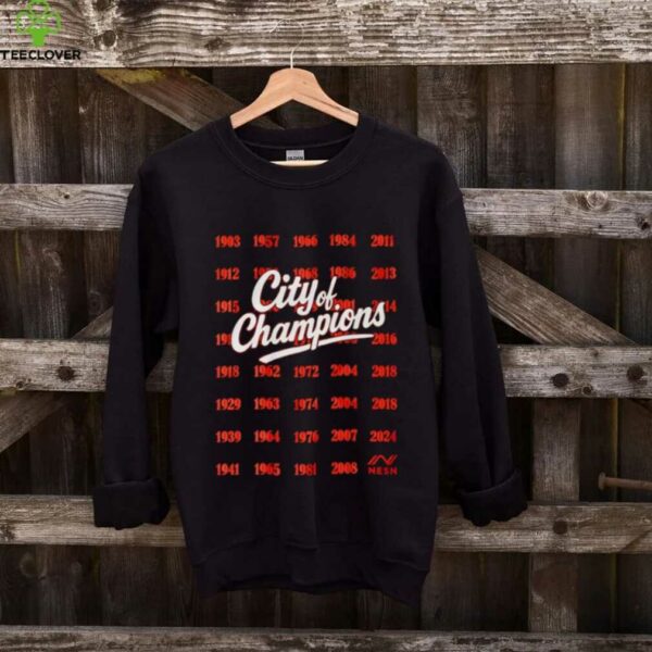 NESN city of champions years shirt
