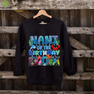 Nani Of The Birthday Boy Aquarium Sea Animals Matching shirt