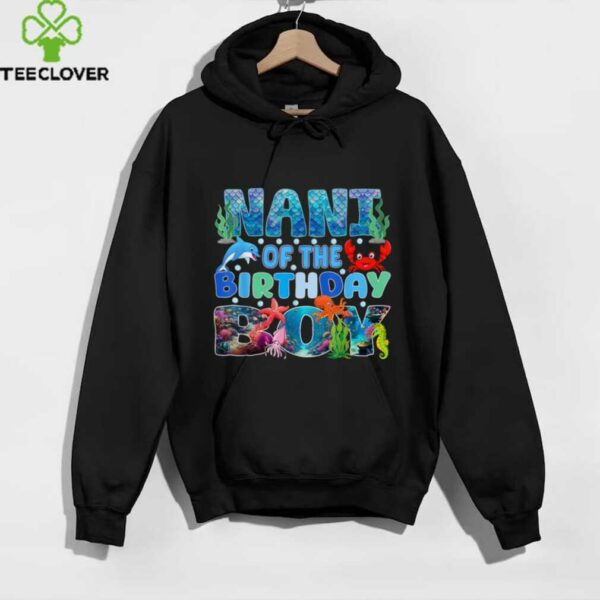 Nani Of The Birthday Boy Aquarium Sea Animals Matching shirt