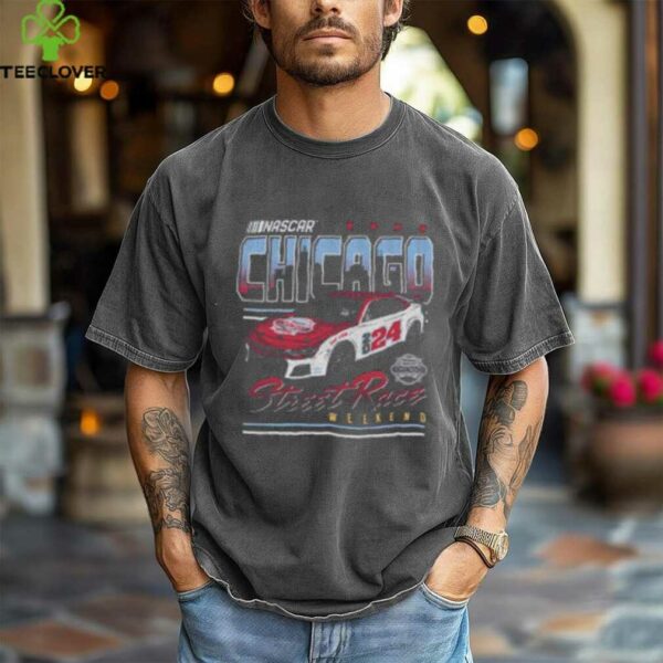 Nascar Chicago Street Race 2024 Golf Blue ’47 Franklin T Shirt