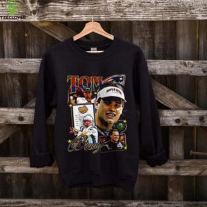 New England Patriots Tom Brady 6th round to the GOAT signature shirt