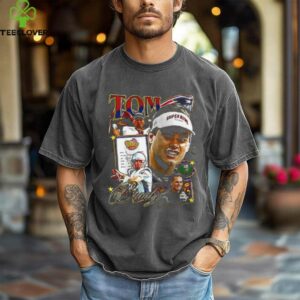 New England Patriots Tom Brady 6th round to the GOAT signature shirt