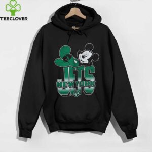 New York Jets Mickey at Quarterback Disney Vintage Football T Shirt