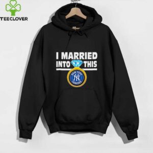 New York Yankees Baseball I Married Into This My Yankees shirt