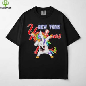 New York Yankees Baseball Unicorn Dabbing Funny shirt