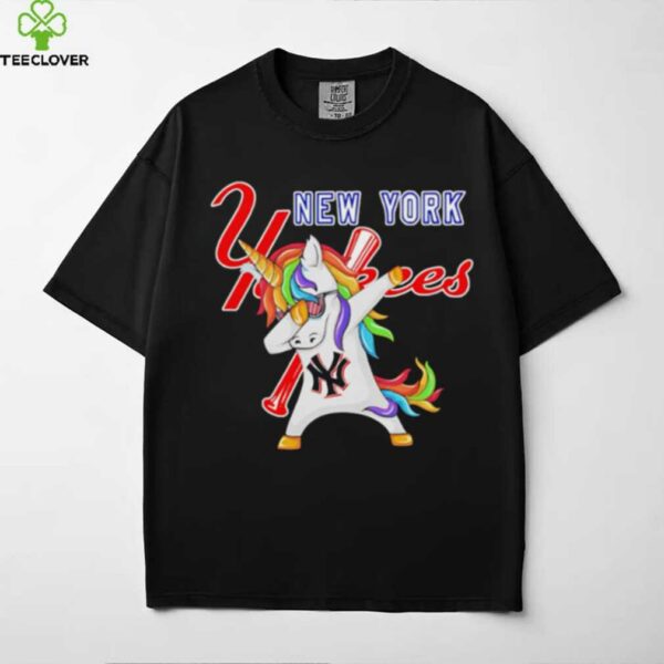 New York Yankees Baseball Unicorn Dabbing Funny shirt