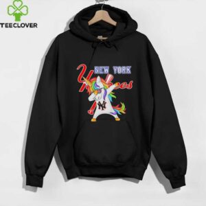 New York Yankees Baseball Unicorn Dabbing Funny shirt