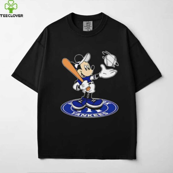 New York Yankees Cheerful Mickey Disney shirt