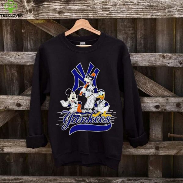 New York Yankees Mickey Mouse Donald Duck Goofy Champions shirt